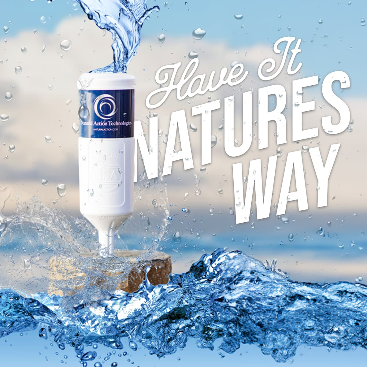 Natural Action Water